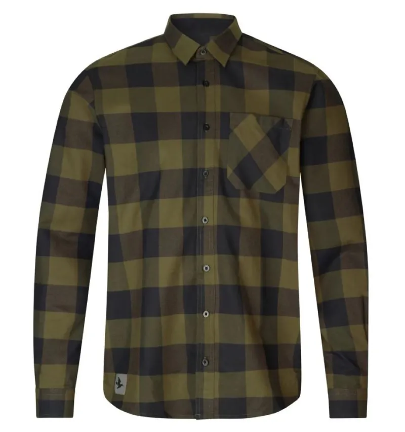 Seeland Toronto Shirt Green Check